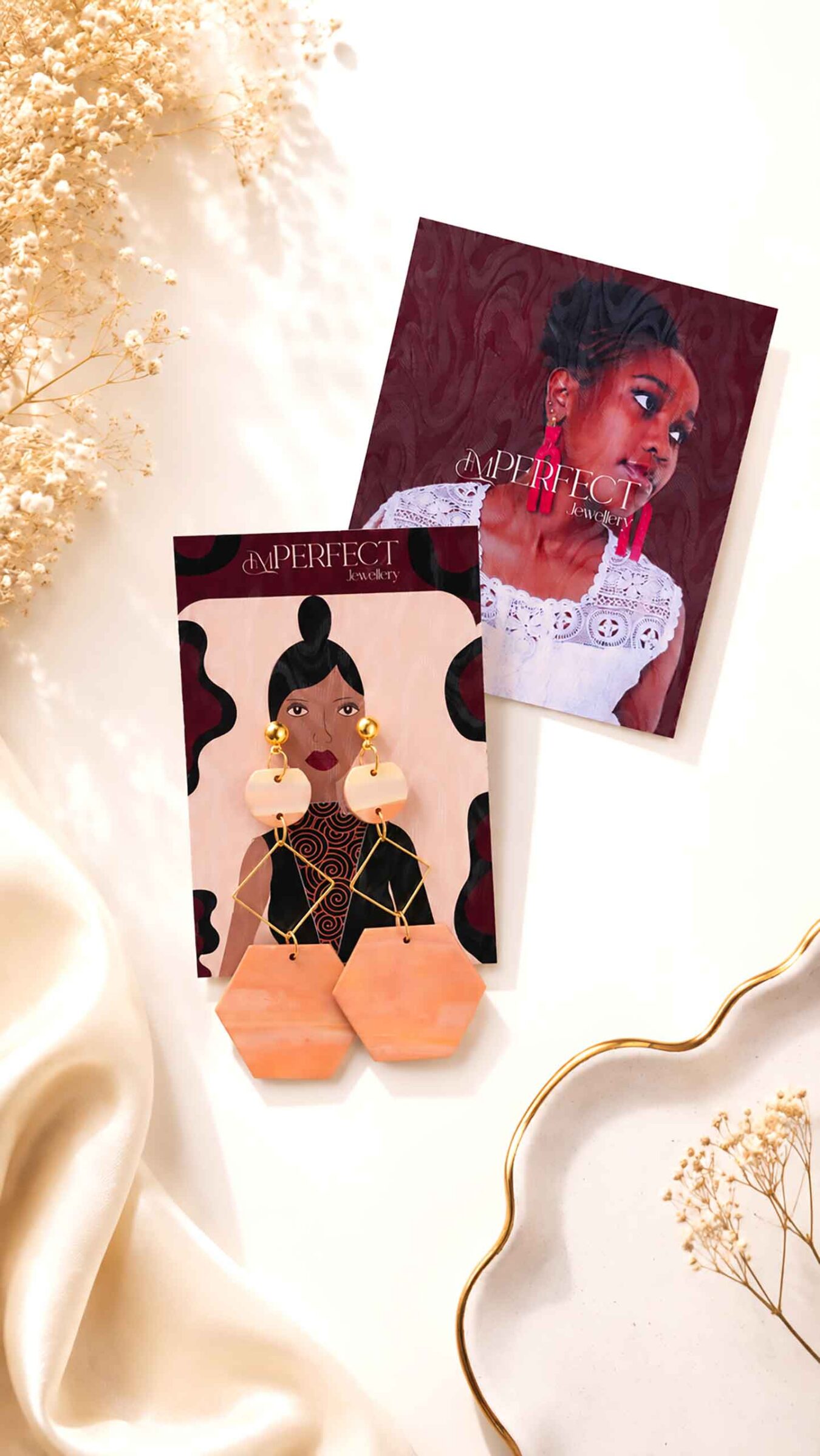 Taraji Marble II Earrings
